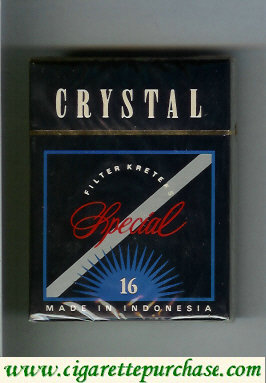 crystal Special cigarettes